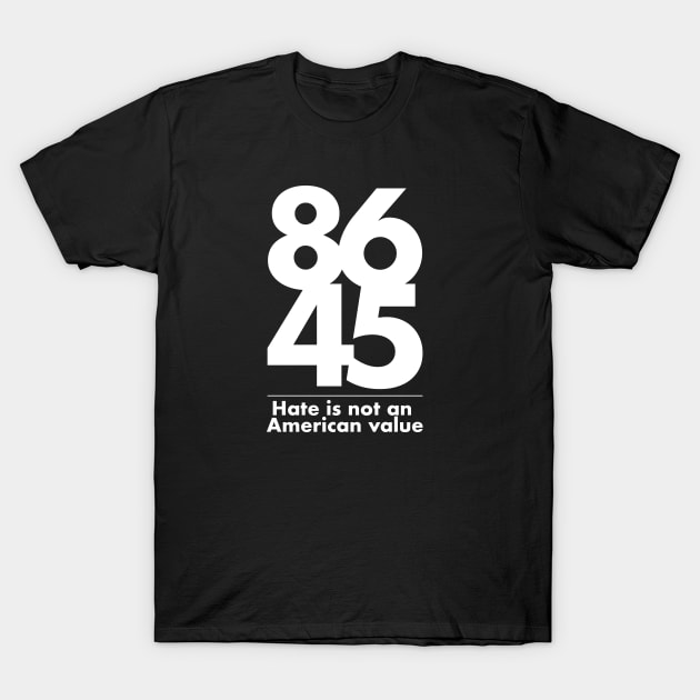 8645 Hate is not a family value light print